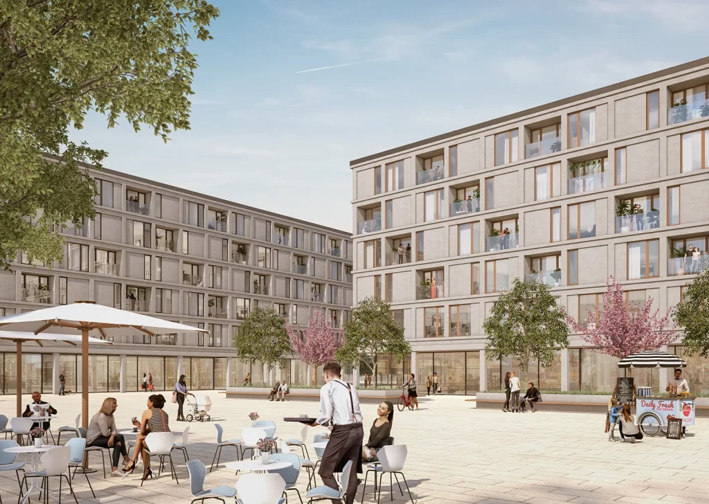 Visualisierung Baufeld 9 (© Rehub)