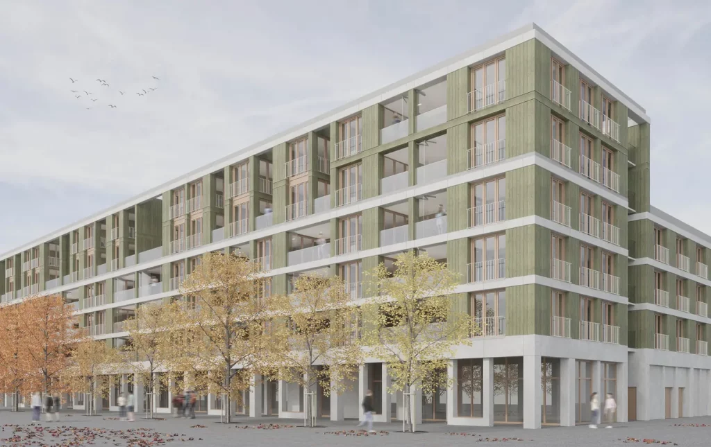 Visualisierung Baufeld 12 (© ruser + partner)